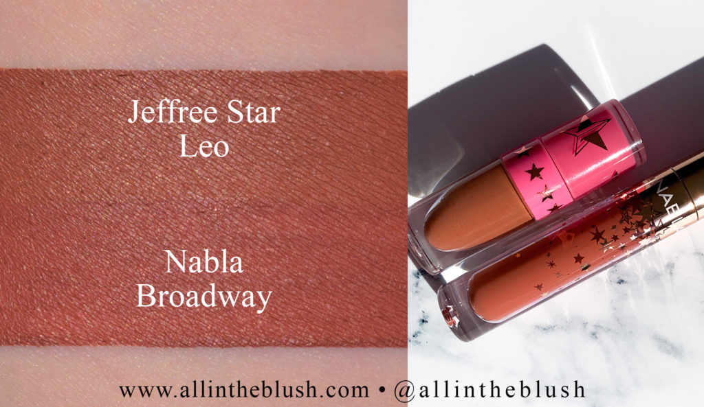 Jeffree Star Leo Velour Liquid Lipstick Dupes