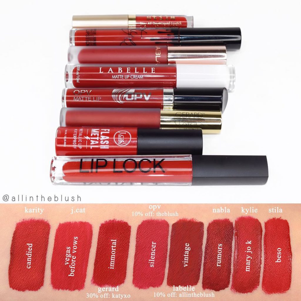 Kylie Cosmetics Mary Jo K Liquid Lipstick Dupes All In The Blush