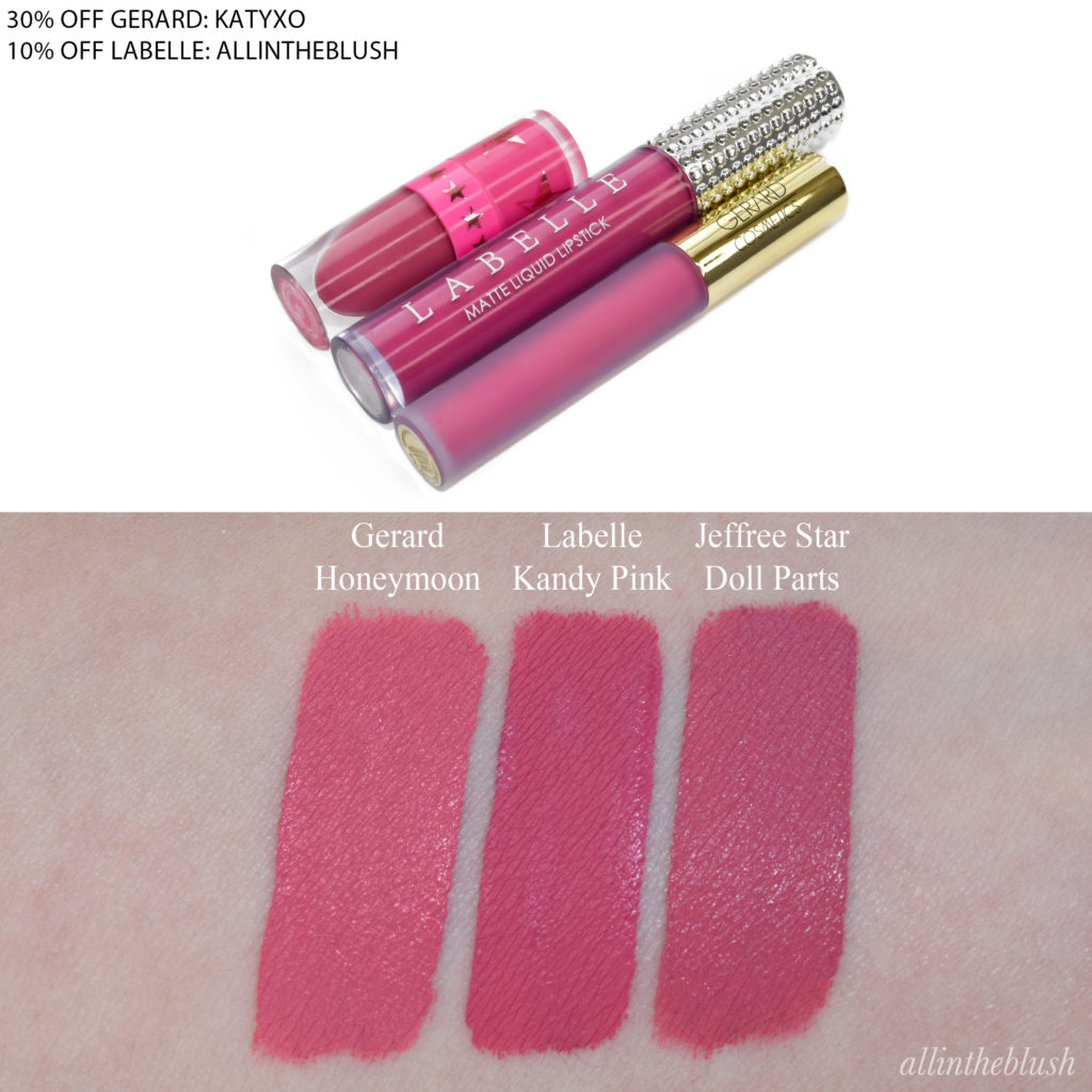 Jeffree Star Doll Parts Velour Liquid Lipstick Dupes