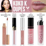Kylie Cosmetics Koko K Liquid Lipstick Dupes