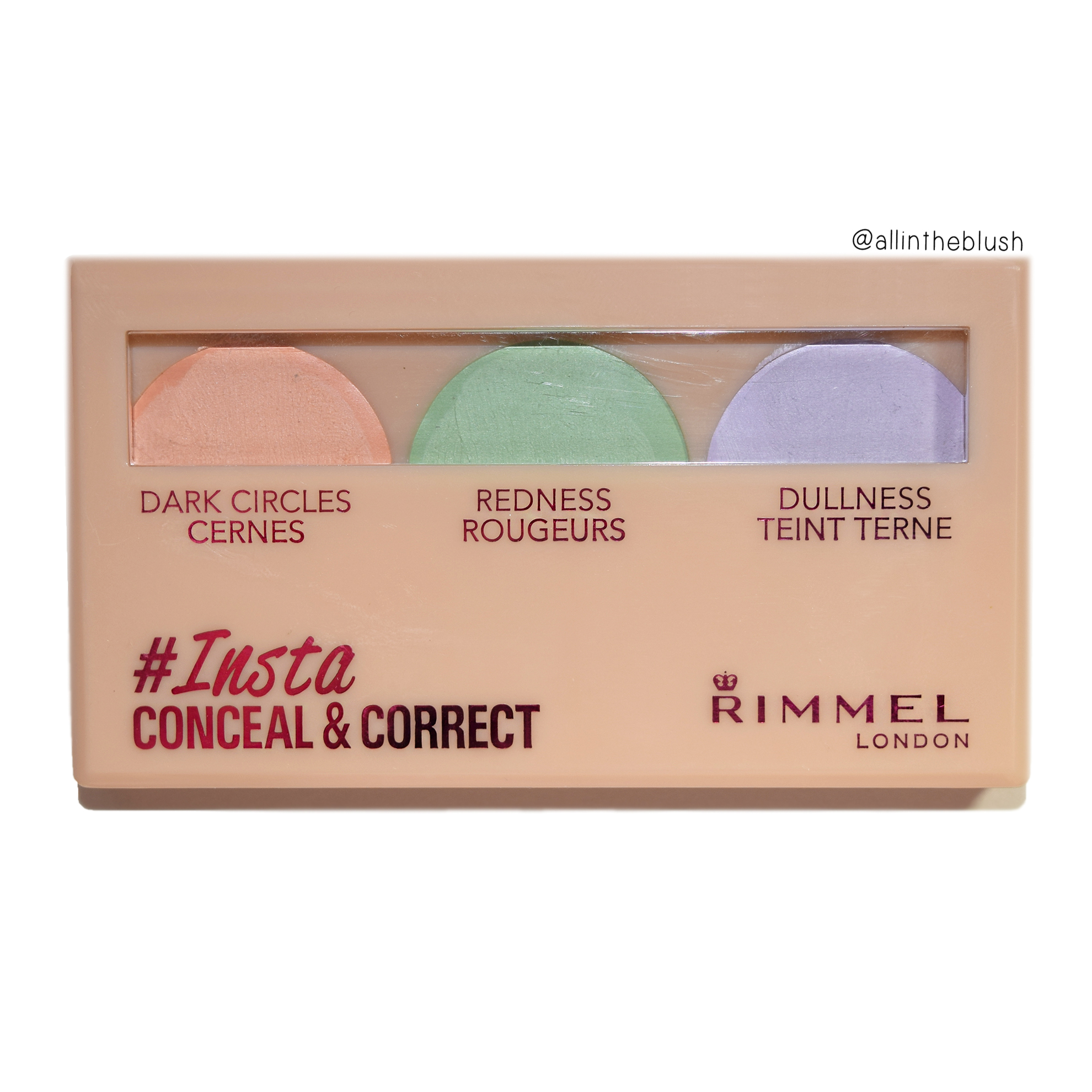 Review: Rimmel London #Insta & Correct Palette - All Blush