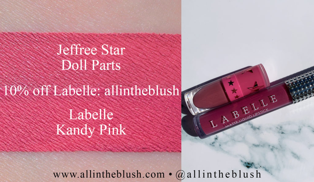 Jeffree Star Doll Parts Velour Liquid Lipstick Dupes