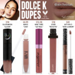 Kylie Cosmetics Dolce K Liquid Lipstick Dupes