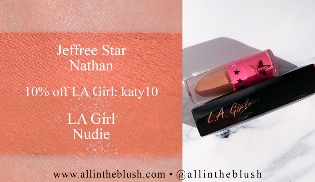 Jeffree Star Nathan Velour Liquid Lipstick Dupes