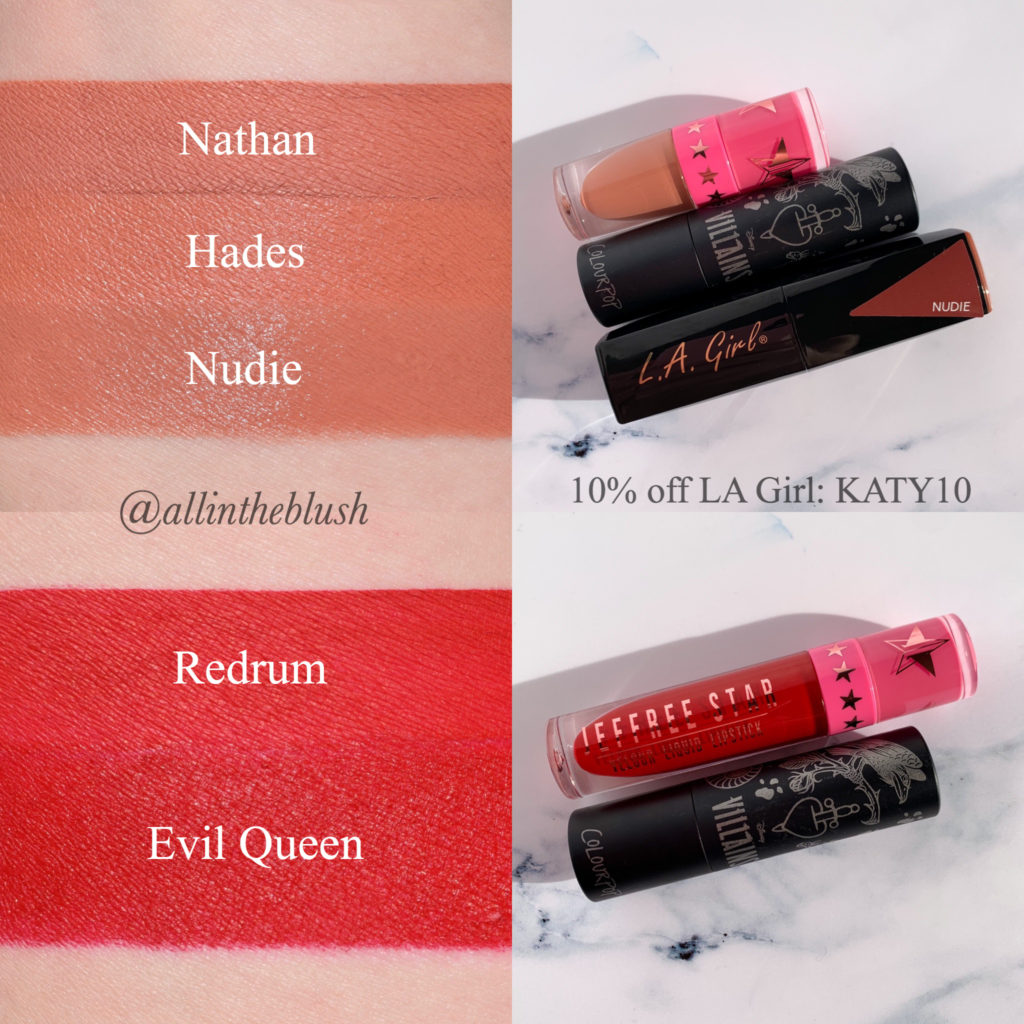 Jeffree Star Redrum Velour Liquid Lipstick DupesJeffree Star Redrum Velour Liquid Lipstick Dupes