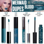 Jeffree Star Mermaid Blood Velour Liquid Lipstick Prediction Dupes