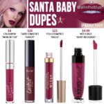 Jeffree Star Santa Baby Velour Liquid Lipstick Prediction Dupes