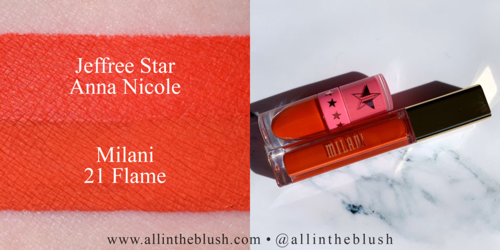 Jeffree Star Anna Nicole Velour Liquid Lipstick Dupes