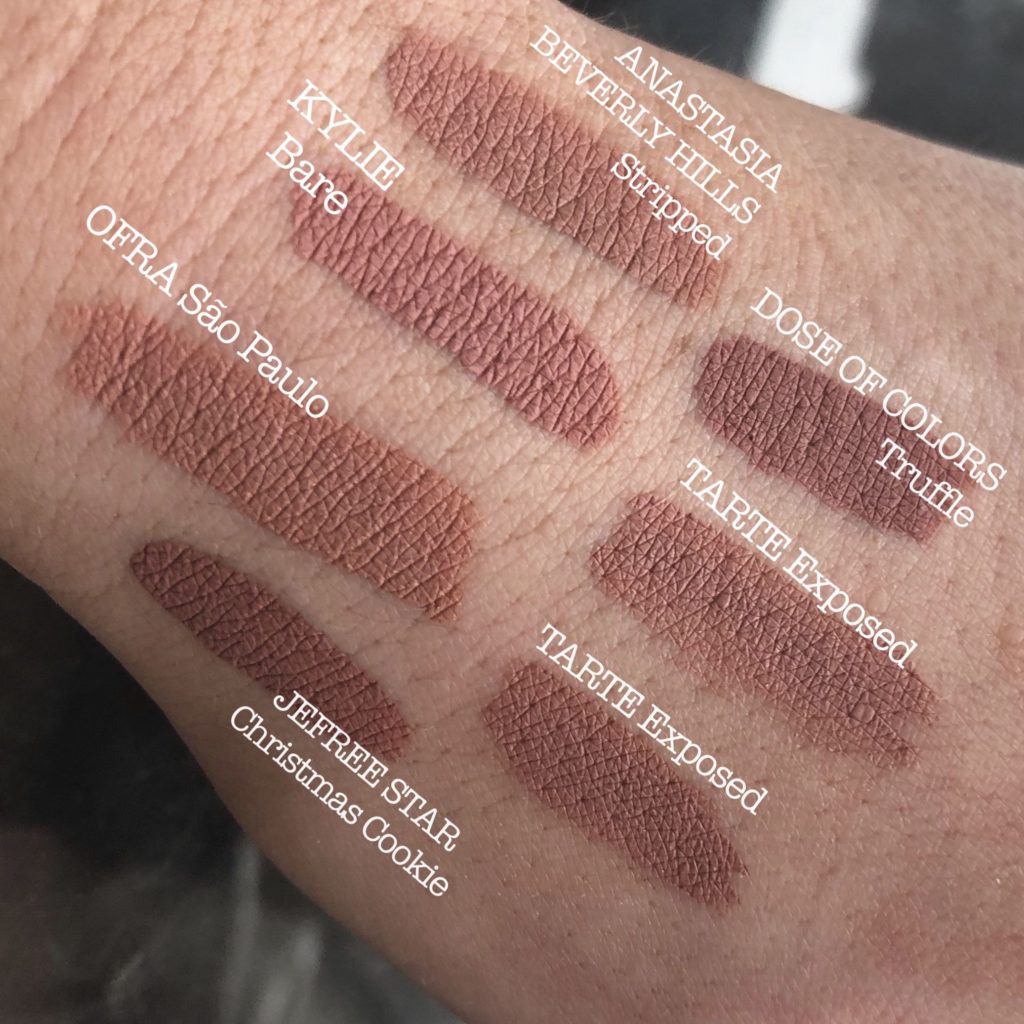 Jeffree Star Christmas Cookie Velour Liquid Lipstick Dupes