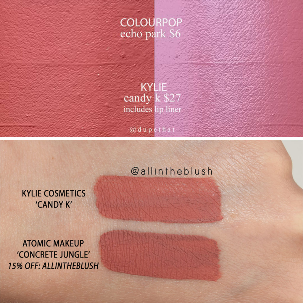 Jeffree Star Christmas Cookie Velour Liquid Lipstick Dupes