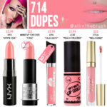 Jeffree Star 714 Velour Liquid Lipstick Dupes