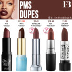 Fenty Beauty PMS Mattemoiselle Plush Matte Lipstick Dupes
