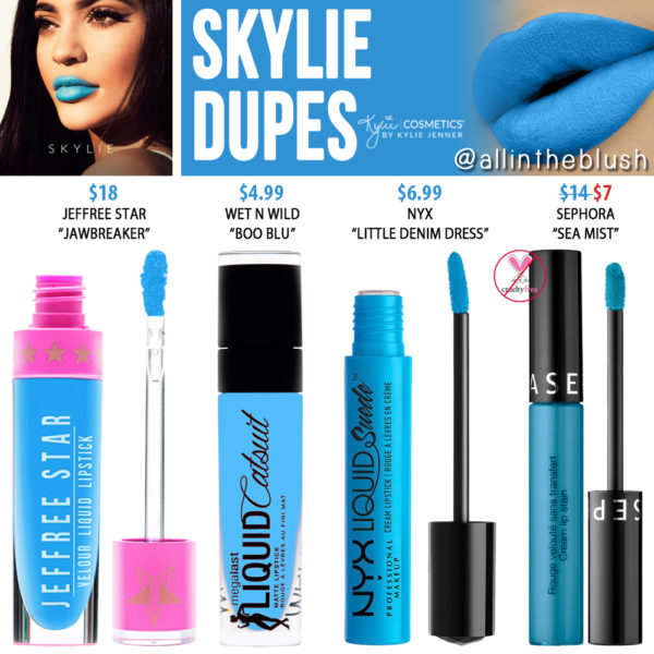 Kylie Cosmetics Candy K Liquid Lipstick Dupes - All In The 
