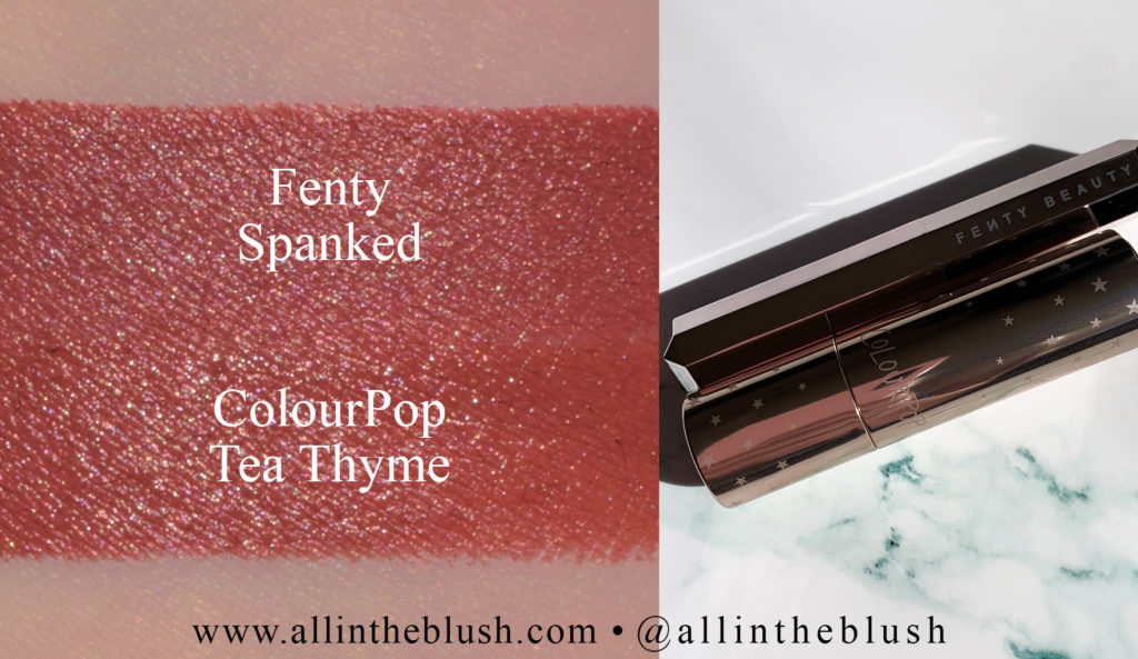 Fenty Beauty Spanked Mattemoiselle Plush Matte Lipstick Dupes