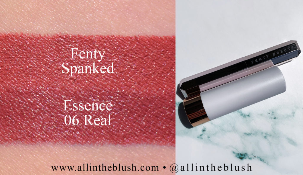 Fenty Beauty Spanked Mattemoiselle Plush Matte Lipstick Dupes