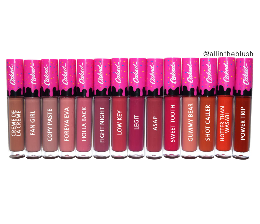Caked Makeup Lip Fondant