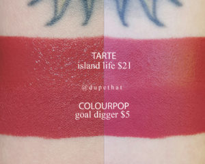 Fenty Beauty 'Spanked' Mattemoiselle Plush Matte Lipstick Dupes