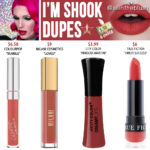 Jeffree Star I’m Shook Velour Liquid Lipstick Dupes ($10 & Under)