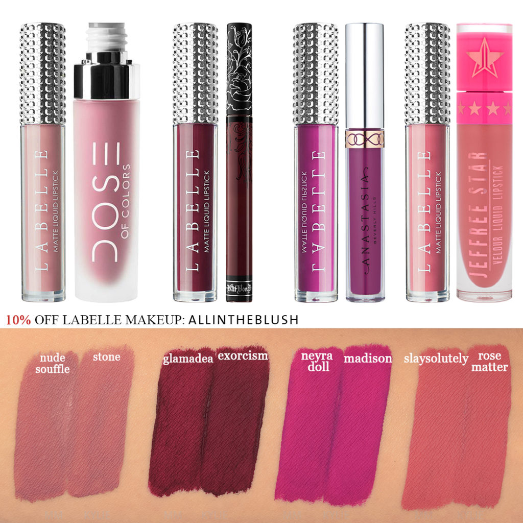 Dose of Colors Stone Liquid Lipstick Dupes