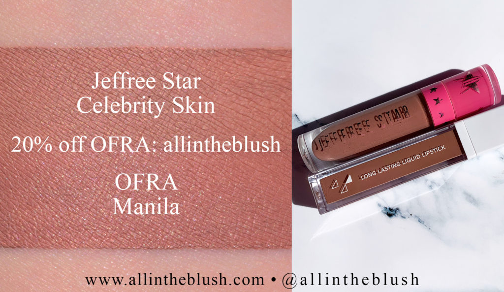 Jeffree Star Celebrity Skin Velour Liquid Lipstick Dupes