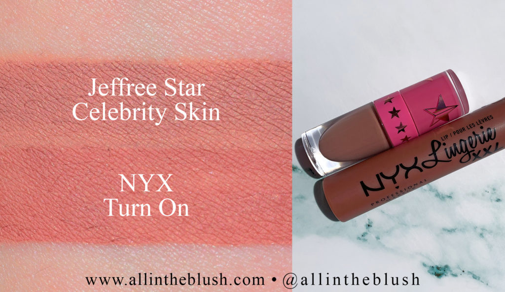 Jeffree Star Celebrity Skin Velour Liquid Lipstick Dupes