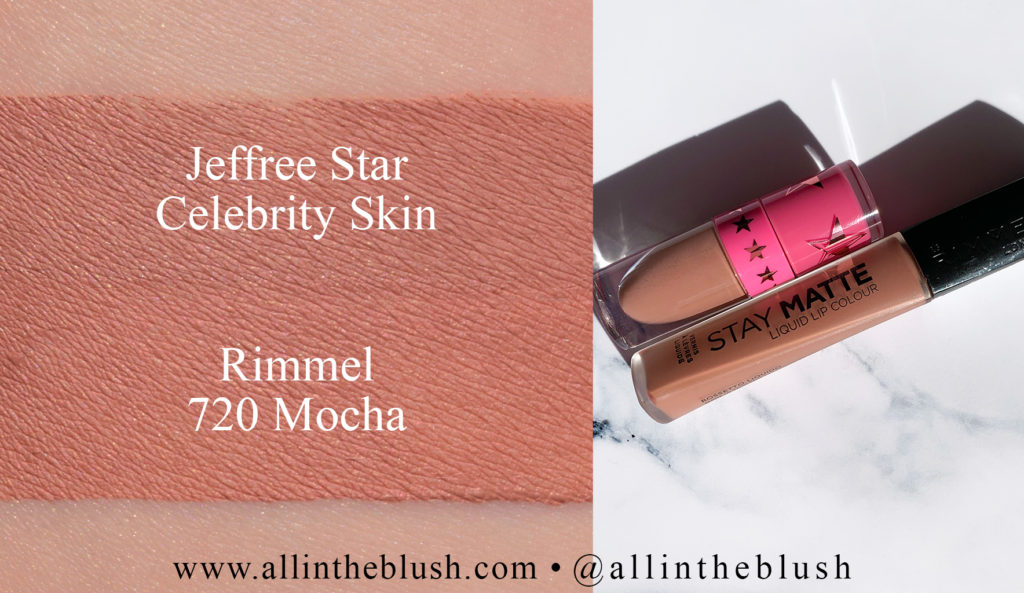 Jeffree Star Celebrity Skin Velour Liquid Lipstick Dupes