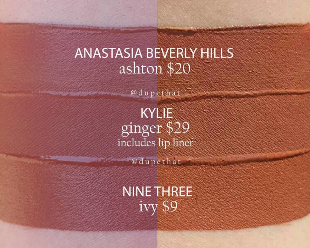 Anastasia Beverly Hills Ashton Liquid Lipstick Dupes