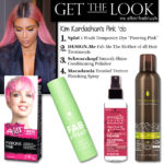 Get the Look: Kim Kardashian’s Pink Hairdo