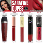 Anastasia Beverly Hills Sarafine Liquid Lipstick Dupes