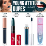 MAC Young Attitude Retro Matte Liquid Lipcolour Dupes