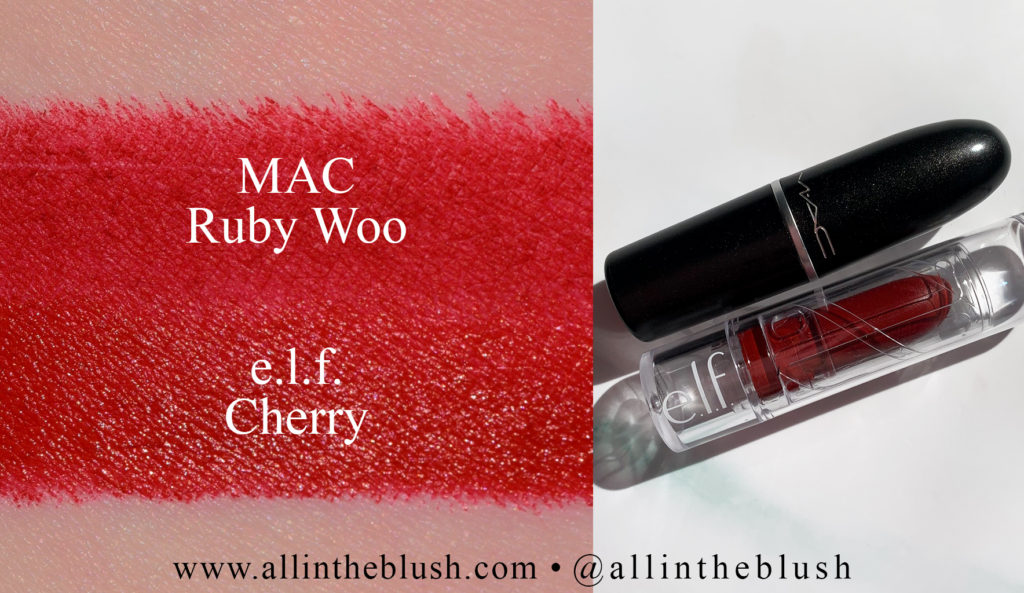 MAC Ruby Woo Lipstick Dupes