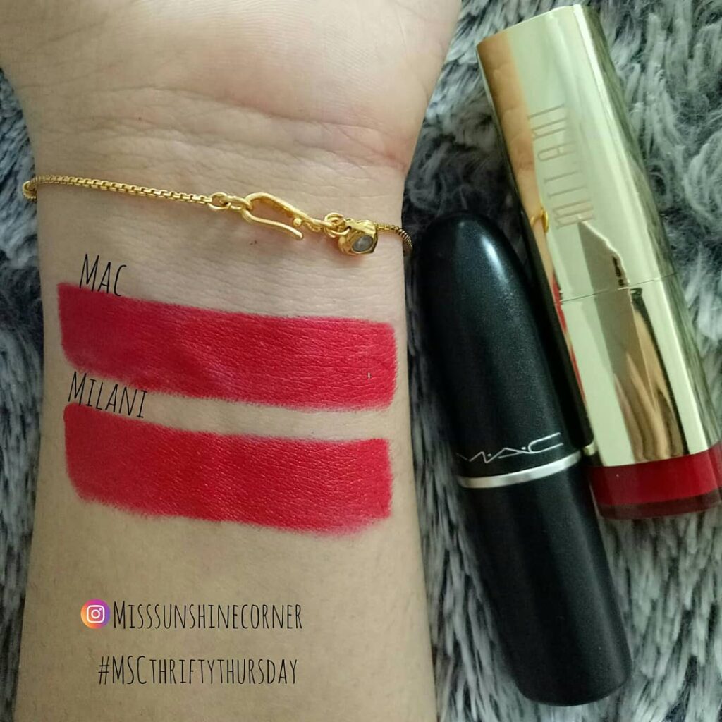 MAC Ruby Woo Lipstick Dupes