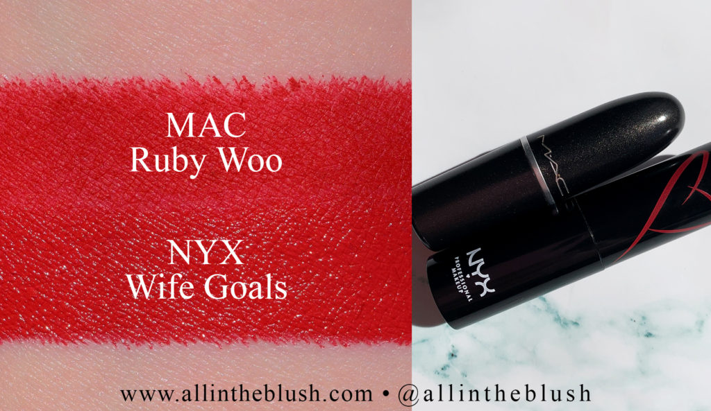 MAC Ruby Woo Lipstick Dupes