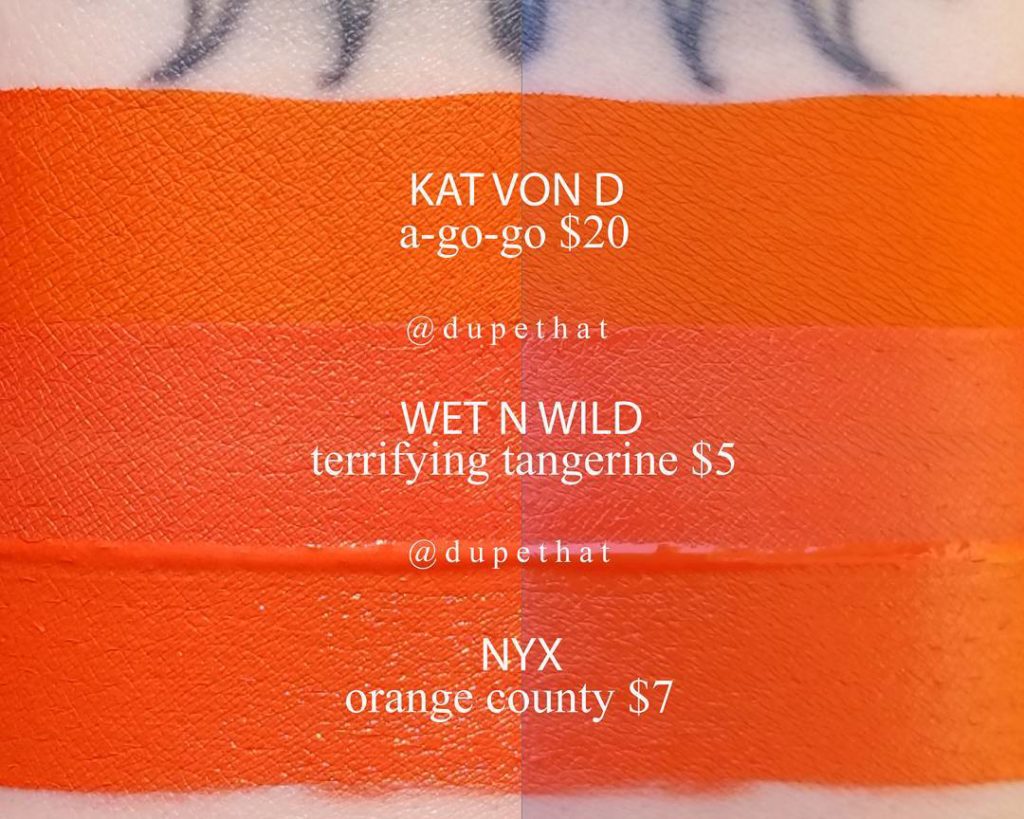 MAC Bengal Tiger Retro Matte Liquid Lipcolour Dupes