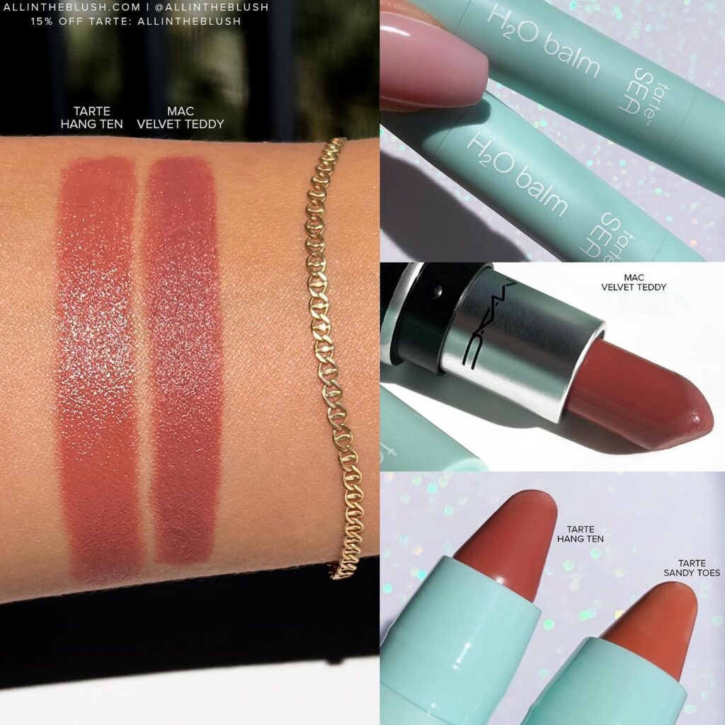 MAC Velvet Teddy Lipstick Dupes