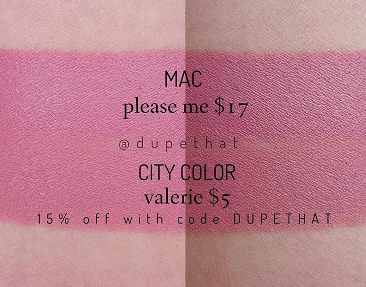 MAC Please Me Lipstick Dupes