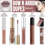 Kat Von D Bow N' Arrow Everlasting Liquid Lipstick Dupes