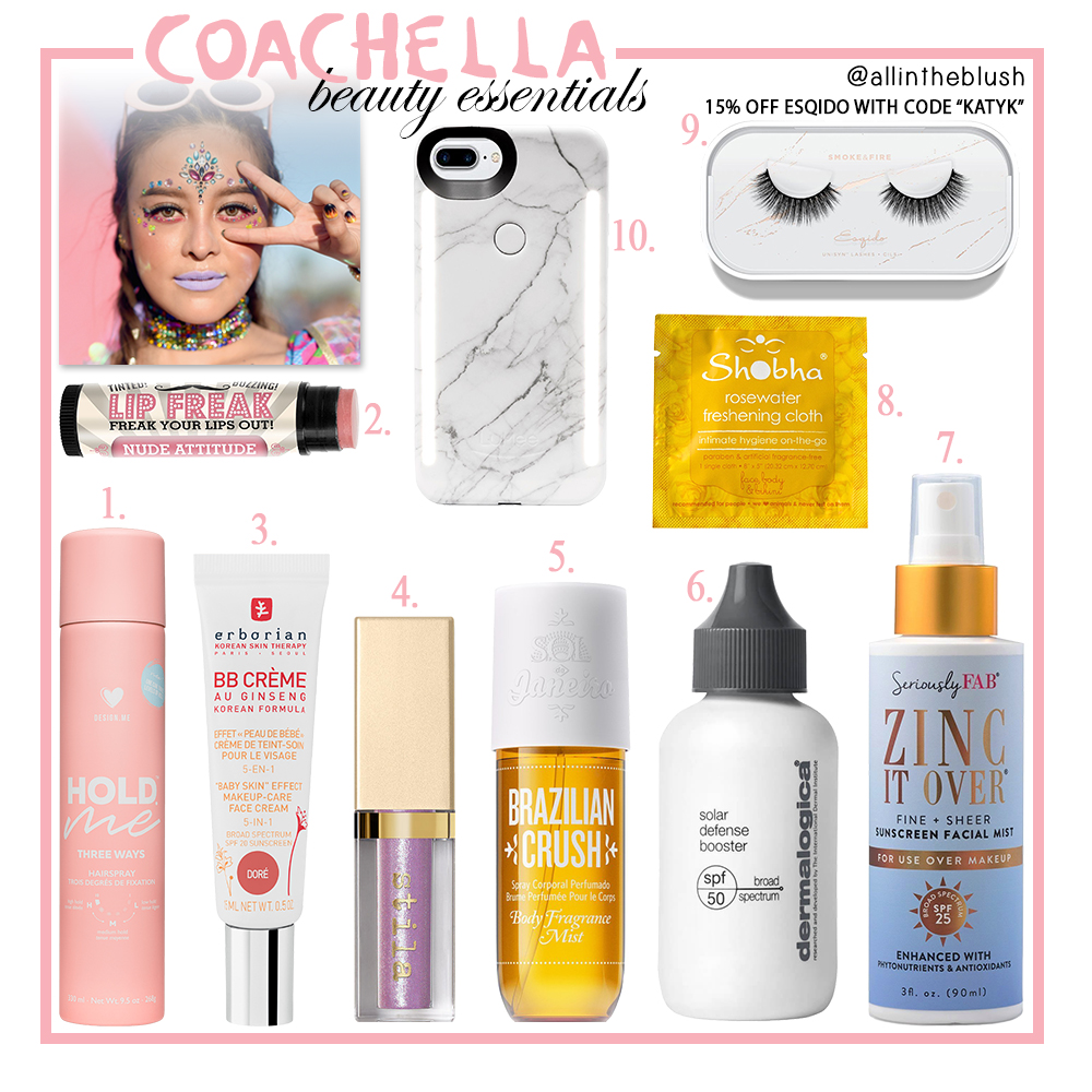 Coachella Beauty Essentials 2018