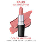 MAC Faux Lipstick Dupes