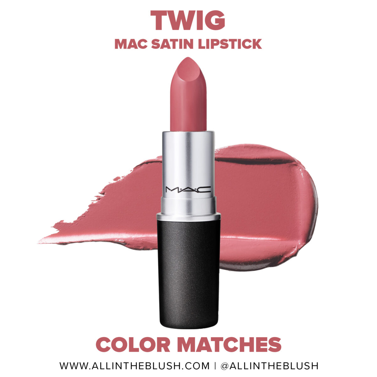 MAC Twig Lipstick Dupes