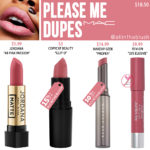 MAC Please Me Lipstick Dupes
