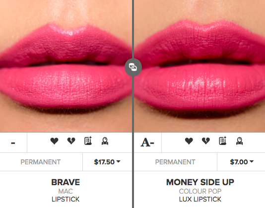 MAC Brave Lipstick Dupes