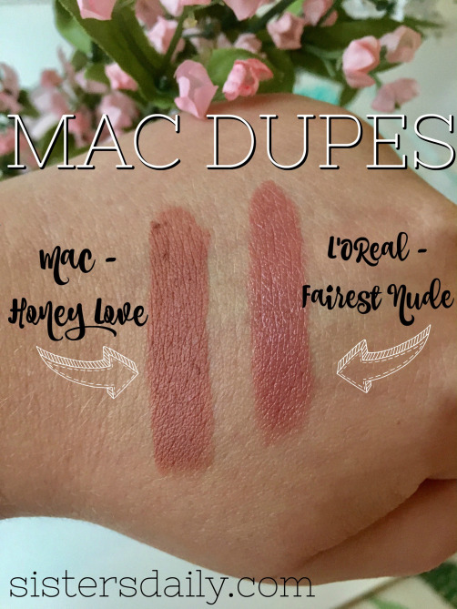 Wonderbaarlijk MAC Honeylove Lipstick Dupes - All In The Blush MR-98