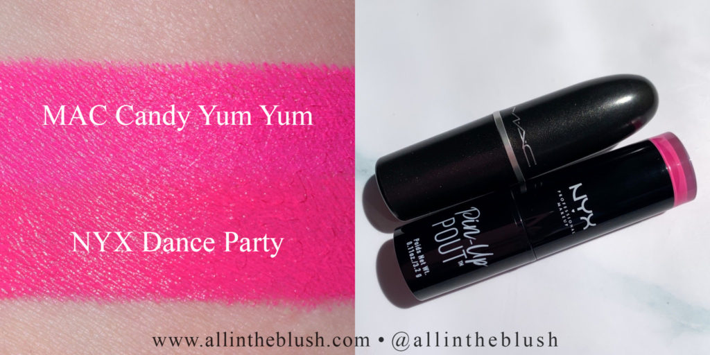 MAC Candy Yum Yum Lipstick Dupes