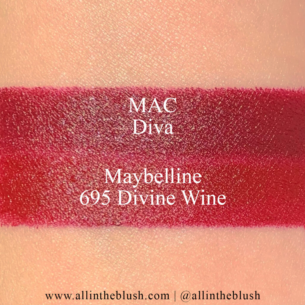 MAC Diva Lipstick Dupes