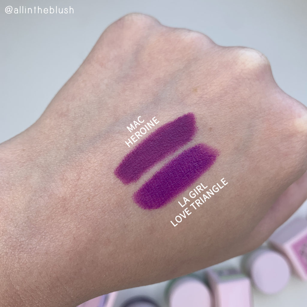 MAC Heroine Lipstick Dupes