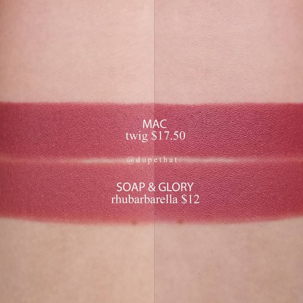 MAC Twig Lipstick Dupes