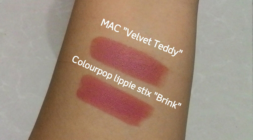 MAC Velvet Teddy Lipstick Dupes