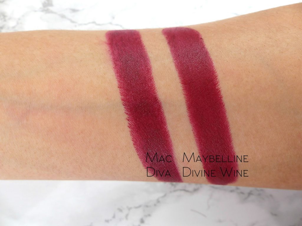 MAC Diva Lipstick Dupes