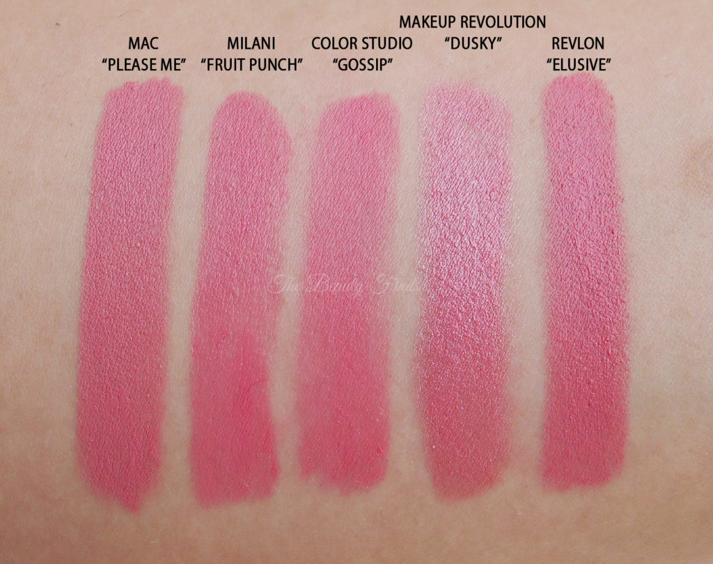 MAC Please Me Lipstick Dupes